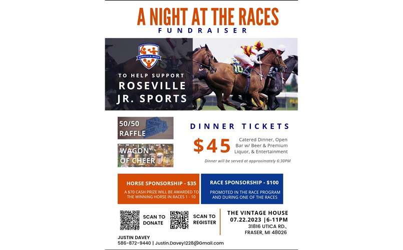 NIGHT AT THE RACES FUNDRAISER